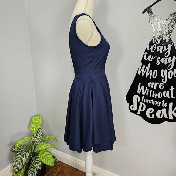 LULUS Flirting with Danger Cutout Navy Blue Mini Dress - Picture 6 of 12